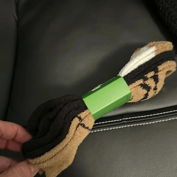 COPY - Kate Spade 3 Pack Animal Print/Black/Stiped Socks Low Cut Cozies - One S… - Picture 3 of 3